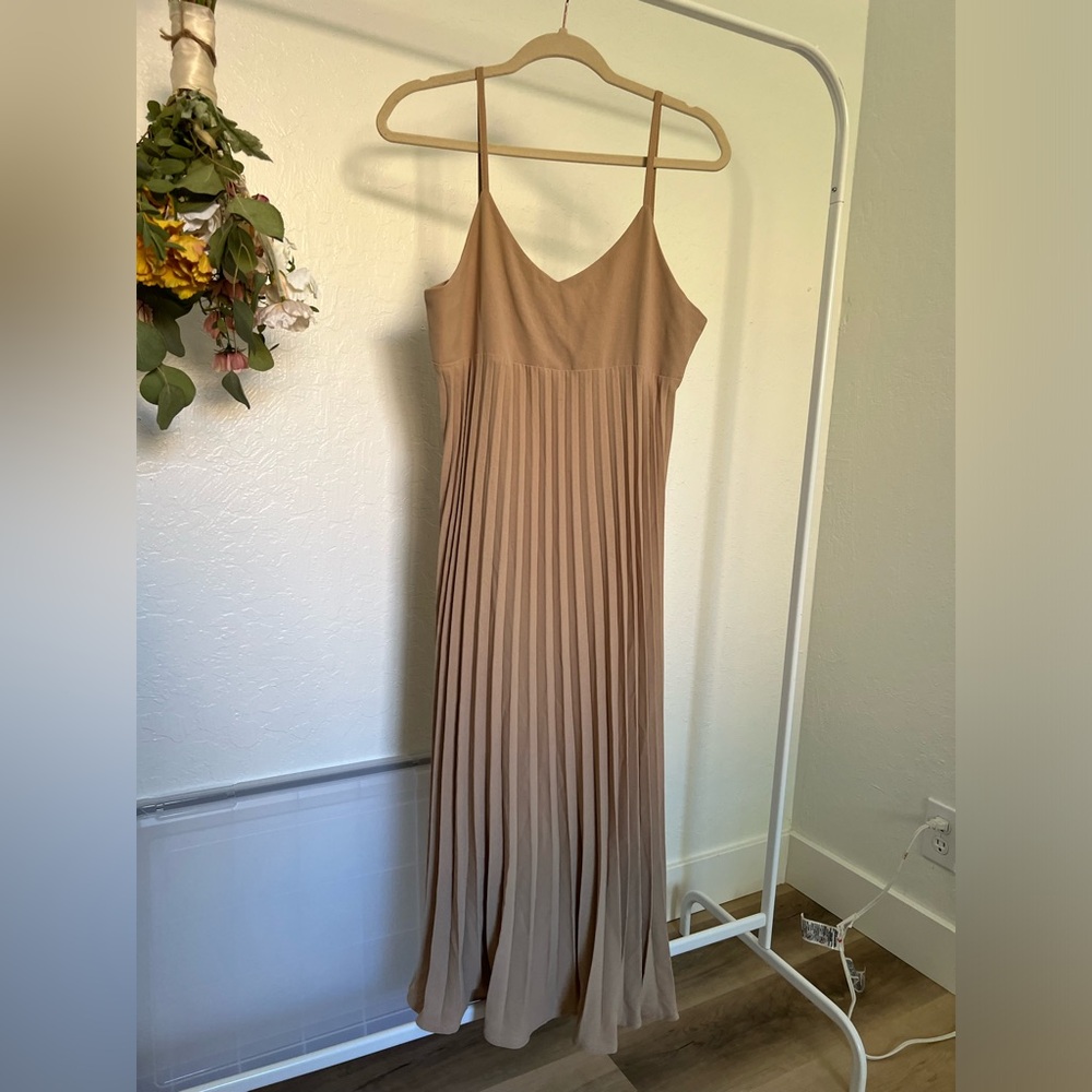 Light tan color dress